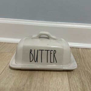 Rae Dunn ceramic butter dish